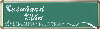 Meinhard Kühn Visitenkarte